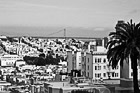 Black & White San Francisco Buildings & Bay Bridge preview