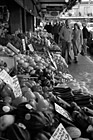 Black & White Fruit Stands at Pike Place Market preview