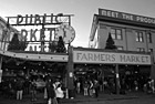 Black & White Pike Place Market, Seattle preview