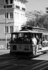 Black & White Cable Car in San Francisco preview