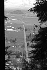 Black & White Mt. Peak View of Enumclaw Country preview