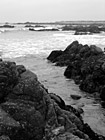 Black & White Pebble Beach 17 Mile Scenic Route preview