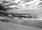 Black & White Maui Waves & Beach preview