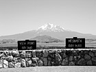 Black & White View of Mt. Shasta preview