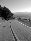 Black & White Curvy Road preview