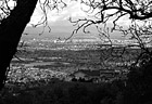 Black & White Scenic View of San Jose From A Hill preview