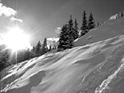 Black & White Snow and Sun preview