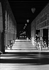 Black & White Mauresque Style Architecture & Walkway at Stanford University preview