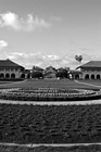 Black & White Stanford University Main Entrance preview