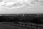Black & White View of Stanford University from Hill preview