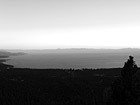 Black & White Overall View of Lake Tahoe preview