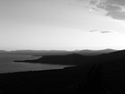 Black & White Sky, Mountains, and Sunset of Lake Tahoe preview