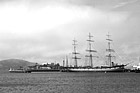 Black & White Alcatraz & Balclutha Boat preview