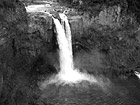 Black & White Overlooking Snoqualmie Falls preview