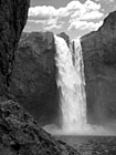 Black & White Clouds & Waterfall preview