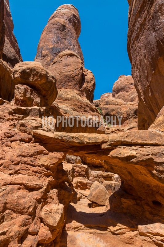 Fiery Furnace hike in Arches National Park