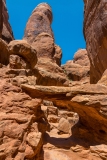 Fiery Furnace hike in Arches National Park