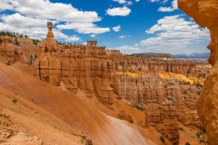Bryce National Park View of sandstone formations