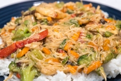 Chicken Stir Fry Close Up