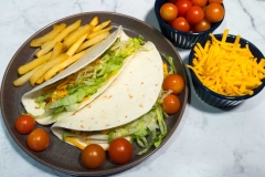 Soft Tacos on a Plate