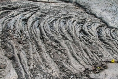 Dried Lava Fields in Hawaii