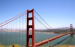 Golden Gate Bridge Red Bridge