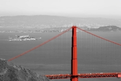 Golden Gate Bridge and Alcatraz