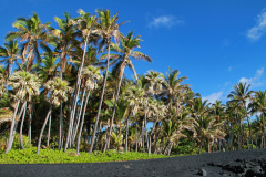 Big Island, Hawaii Black Sand Beach