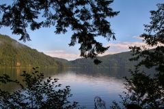 Crescent Lake Silhouette