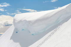 Snow Overhang, Mt. Rainier, Washington