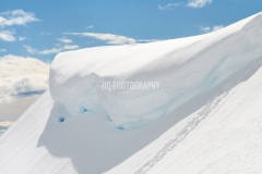 Snow Overhang, Mt. Rainier, Washington