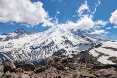 Mt. Rainier from Burroughs Mountain Trail