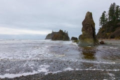 Ruby Beach Rocks and Waves