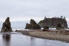 Ruby Beach and Pacific Ocean