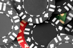 Poker Chips Art Color Splash