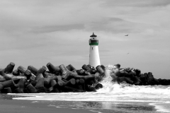 Lighthouse Art Color Splash