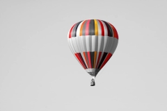 Hot Air Balloon Art Color Splash