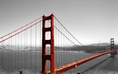 Golden Gate Bridge Color Splash