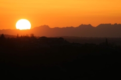 Big Silhouette Sunset