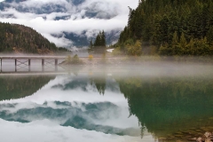 Lake Reflection and Fog