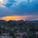 Sunrise at Arches National Park.