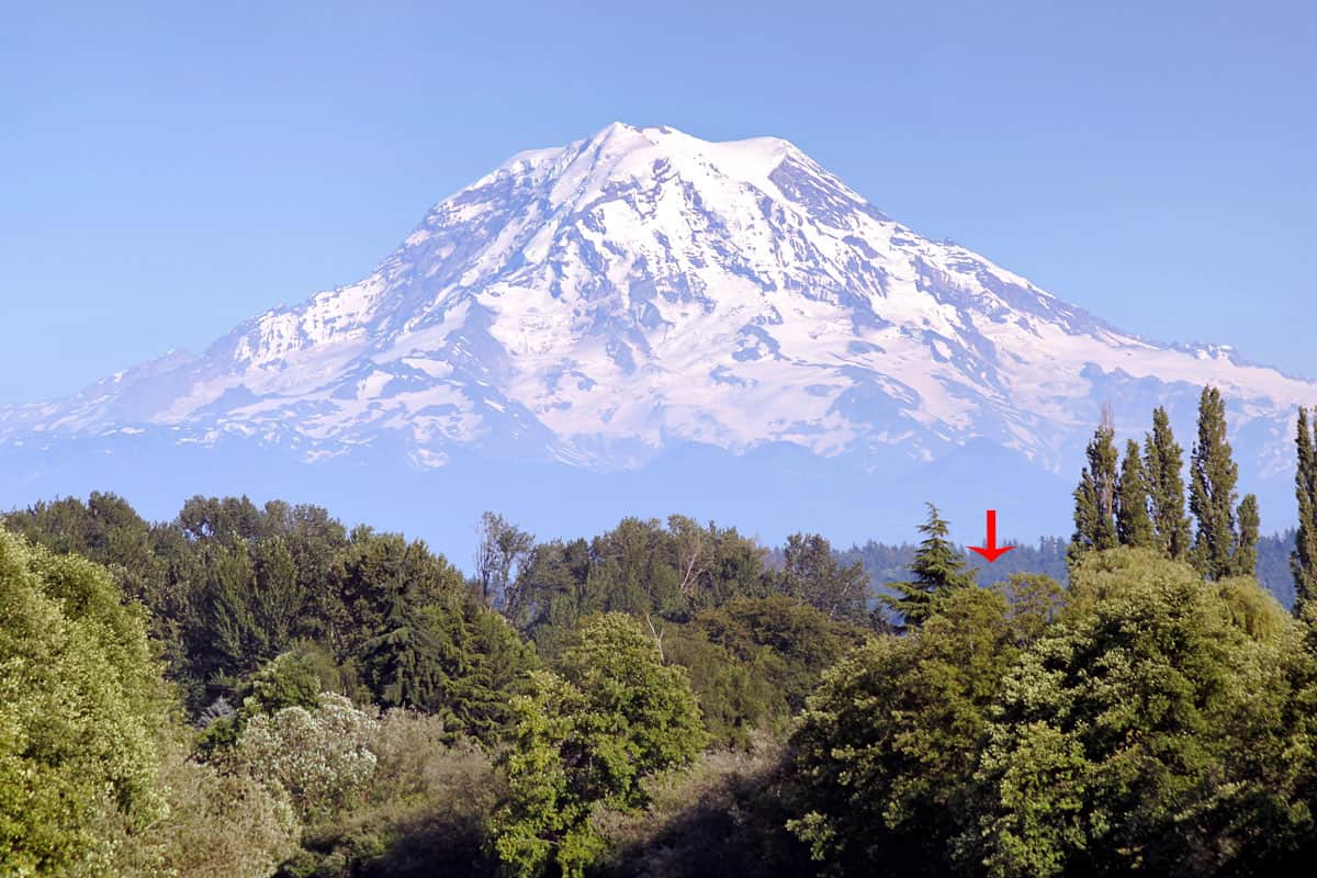 Mt. Rainier in Washington State.