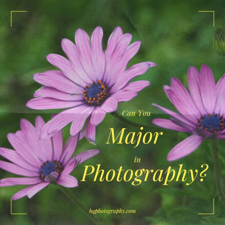 Can you major in photography?